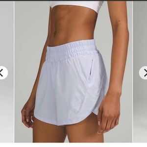 Lululemon Track That Pastel Blue Shorts